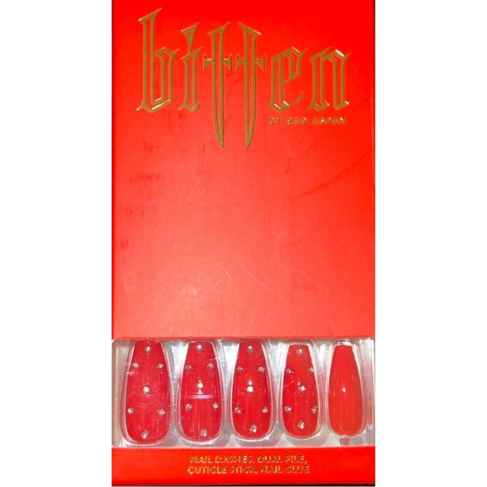 💅 Red Aspen Bitten Collection – “Dripping in Diamonds, Darcie” – NEW in Box 💅 - Picture 2 of 3